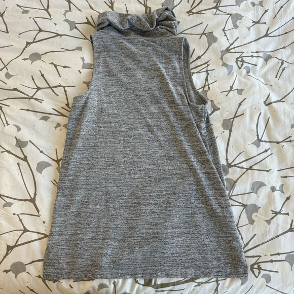 Loft cowl neck tank top in super cozy fabric. - Picture 5 of 5
